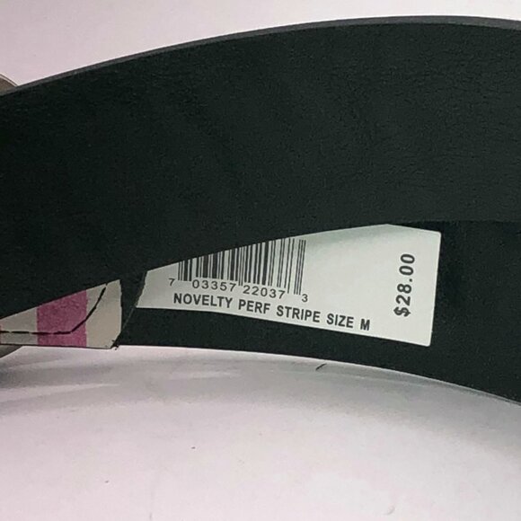 Relic Women’s Belt – Colorful Vertical Stripes – Size M - Picture 8 of 8